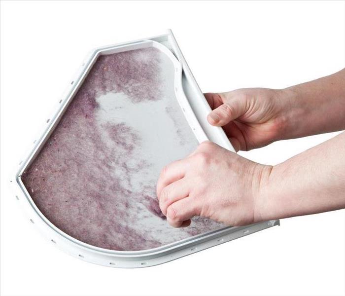 Hand cleaning lint filter